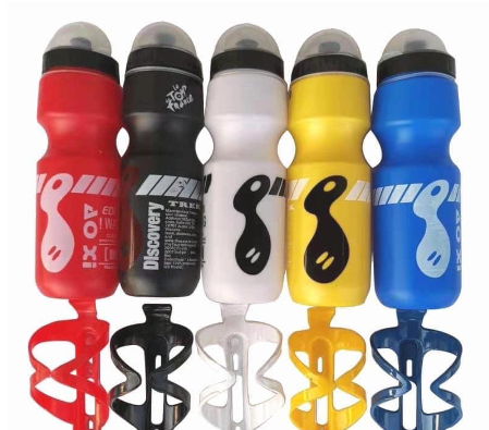 Bike Motorcycle Parts Accessories 750ml Cycling Water Drink Bottle+Holder Cage Outdoor Sports