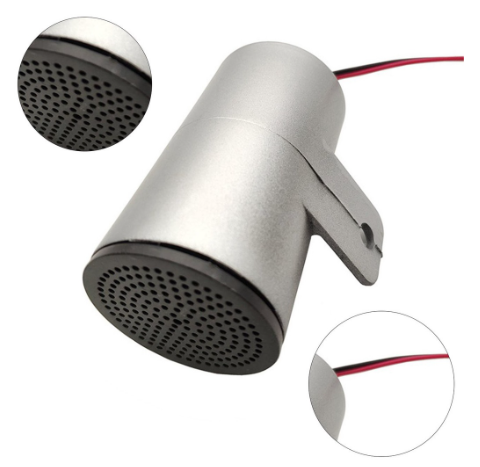 12V 5W Aircraft Sound Brake Horn Vehicle Speaker Back Up Alarm For Motorcycle