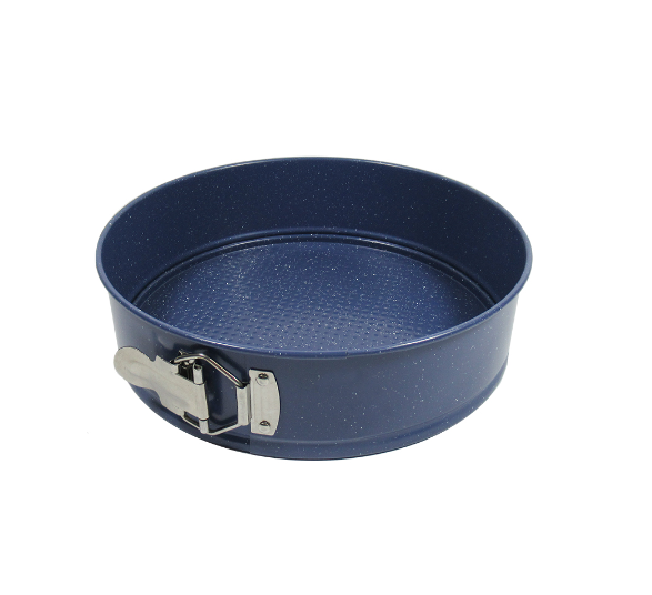 Chef's Classics Bakeware Non-Stick Marble Springform Pan, 9.5x9.5x2.55in