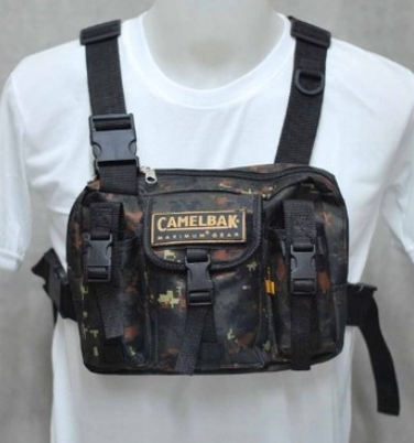 Chest Rig Hip Hop Streetwear Functional Chest Bag