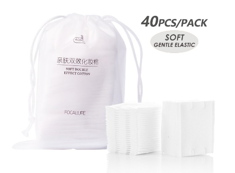 Focallure Soft Skin Care Remove Makeup Cleansing Cotton (40pcs/Pack)