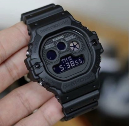 All Black Men's Sport DW5900 Watches Waterproof Jewelry