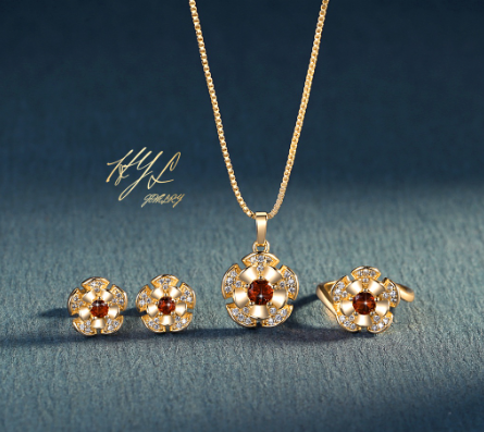 Hyl Sets For Women Gifts Necklace And Earrings Set For Mom Wife