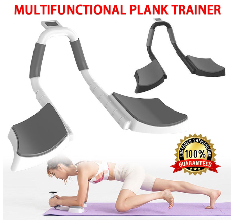 Multifunction Plank Core Trainer With Timer Training For Gym Auxiliary Fitness Workout Equipment Men Women