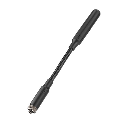 AT22 Dual Band Goose Tube Brass High Gain Tactica Antenna 5.2dBi Female Two Way Radio Walkie Talkie