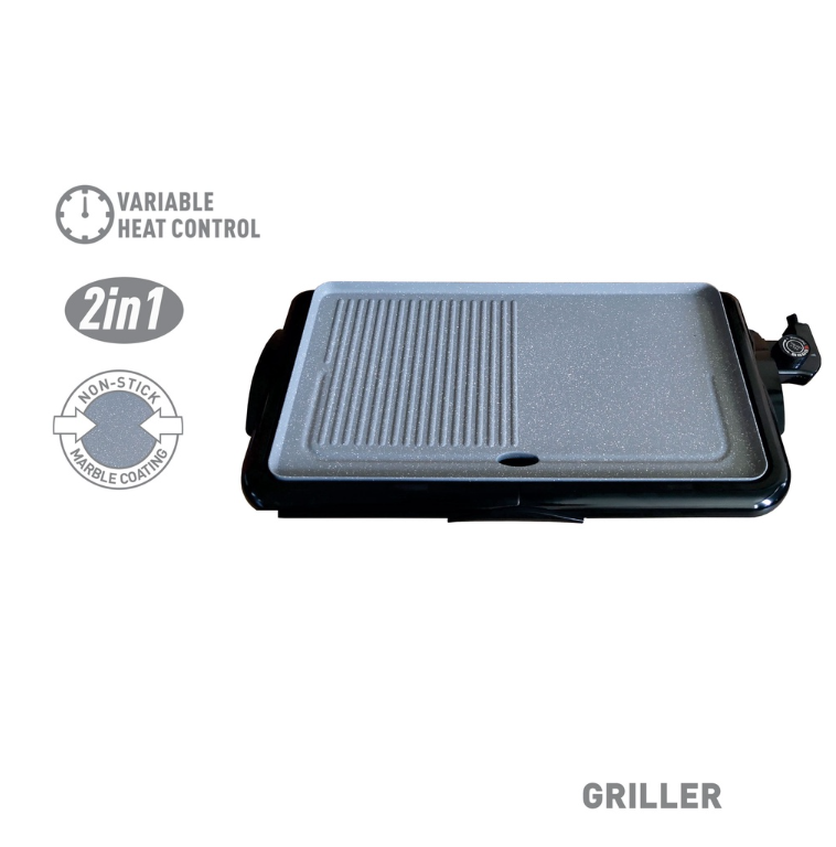 Hanabishi Electric Grill HGRILL350MC Marble Coating plate
