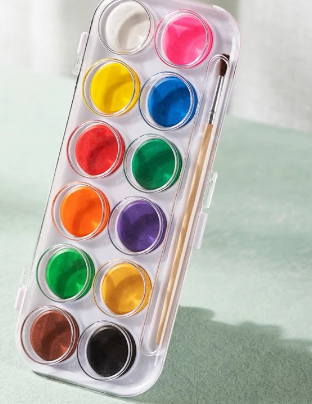 Deli 8/12/21Colors Solid Watercolor Paint Art Painting School Supplies EC20-8/EC20-12/EC20-21