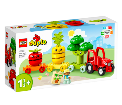 Lego 10982 Duplo Fruit and Vegetable Tractor 19 pcs Building Blocks