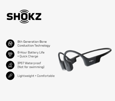 Shokz OpenRun Wireless Bone Conduction Headphones