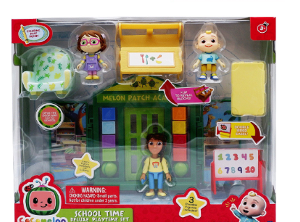 Cocomelon School Time Deluxe Playtime Playset