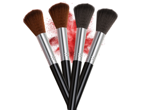 LAMUSELAND Beauty Powder Face Makeup Brush Powder Blush Professional Foundation Make Up Tools