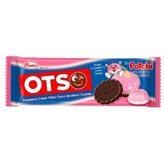 Columbia's Otso Potchi Strawberry Fillings Cookies 310g