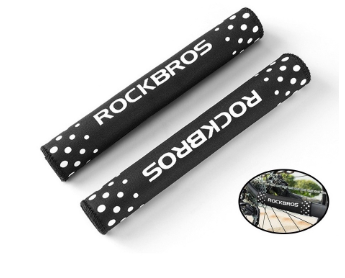 Rockbros 2Pc Neoprene Bike Frame Chain Stay Protector Mtb Rear Fork Guard Cover