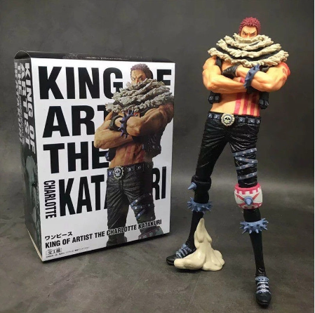 25cm One Piece KOA King of Artist Charlotte Katakuri PVC Action Figure Anime Figure