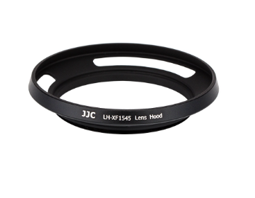 JJC LH-XF1545 Metal Lens Hood for Fujinon XC15-45mm F3.5-5.6 OIS PZ Lens of Fuji Fujifilm X-T30 X-T20 X-T10 X-A5 X-A7 X-T200 and