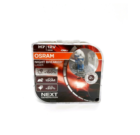 OSRAM H7 12V 55W NIGHT BREAKER LASER
