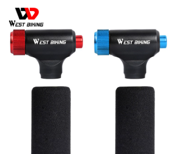 WEST BIKING Co2 Bicycle Inflator Aluminum Alloy Cycling Pump