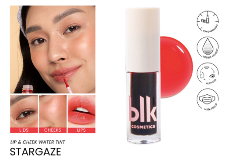 blk cosmetics fresh lip and cheek water tint stargaze