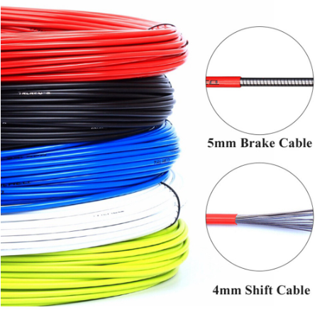 Mountain Bike Brake Cable Bicycle Front Rear Brake Inner Cable Line Wire Set foe MTB/RD