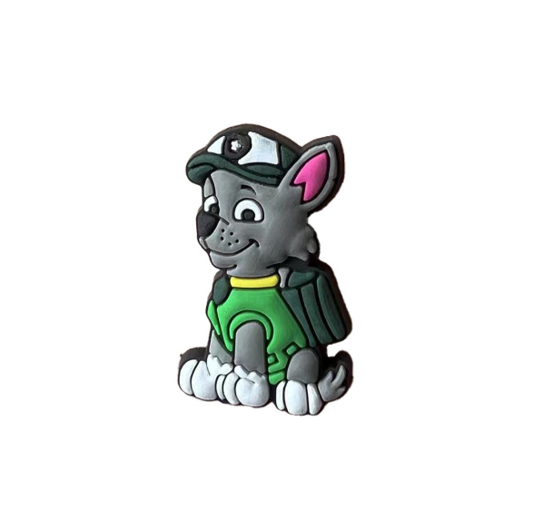 Cartoon Dalmatian Dog Jibbitz Crocs PAW Patrol Shoe Charms Ryder Bulldog Jibitz Charm Pin Chihuahua Jibits Crocks for Women Shoes S24