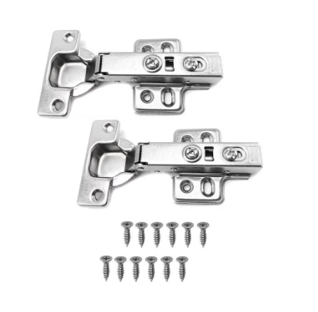 DIY Repair C1 C2 C3 H1 H2 H3 2PCS/SET Hydraulic Soft Close Concealed Hinges Regular For Cabinet