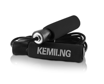 Kemilng Exercise Tool Jumping Skipping Jump Rope Adjustable Bearing Speed Fitness Skip Training
