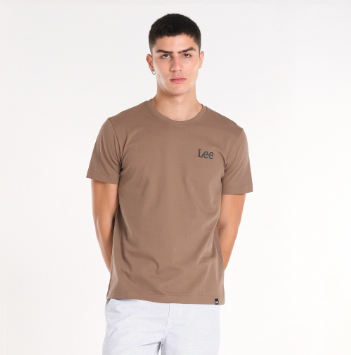 Lee Logo T-Shirt for Men R/neck