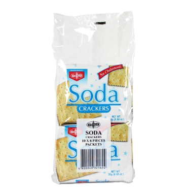 Fibisco Soda Crackers 25g x 10 Packets