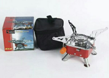 Square stove Camping Stove Powered Portable Card Type camping portable mini stove butane
