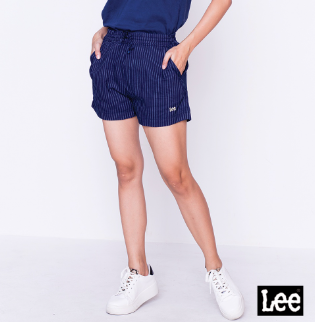 LEE WOMENS STRIPES EASY SHORTS