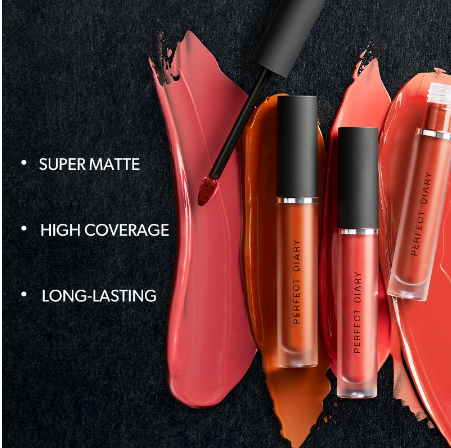 Perfect Diary DreamMatte Lipstick Lip Glaze Matte Liquid Lip Tint Lip Gloss Ultra Everlasting Modern 9 Cruelty-free
