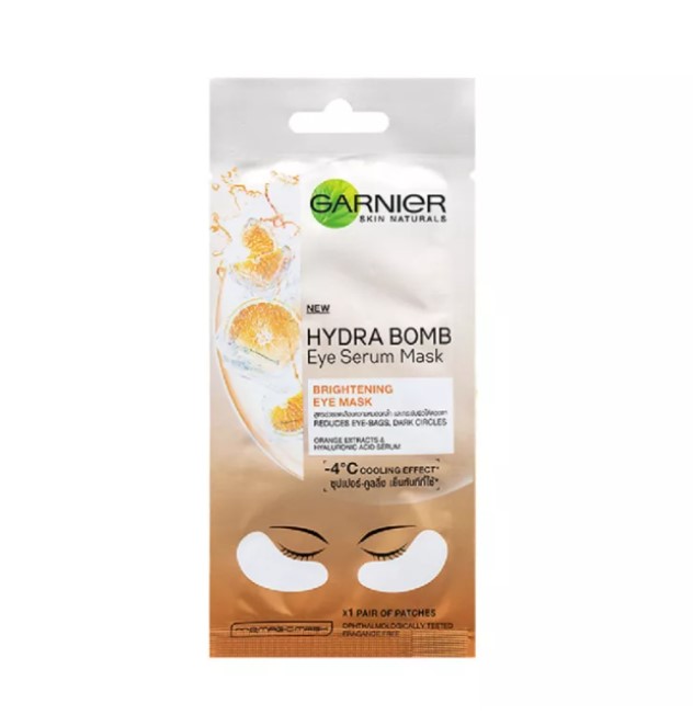Garnier Eye Serum Mask- Orange Brightening