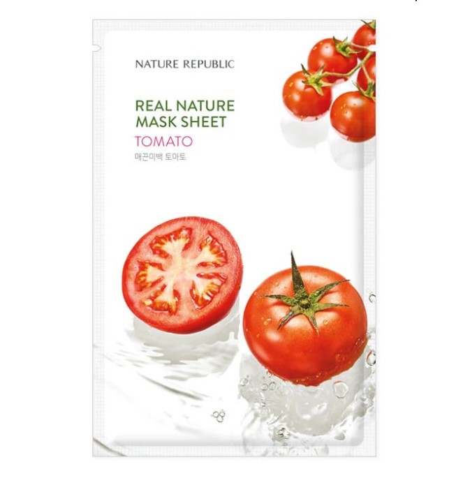 Nature Republic Real Nature  Tomato Mask Sheet