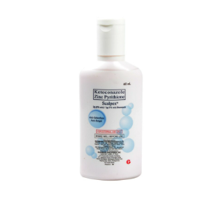 SCALPEX Ketoconazole Zinc Pyrithione Shampoo 60ML