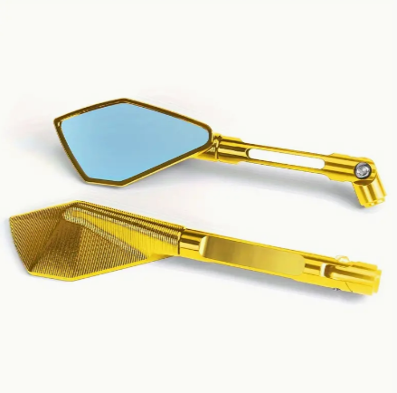 CNC Aluminum Motorcycle Rear View Mirrors 8MM 10MM, Universal Anti-glare Side Mirrors For Z900 Z750 Z650 MT09 MT07 Scooter