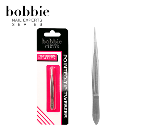 Bobbie Nails Nail Experts Series Pointed-Tip Tweezer
