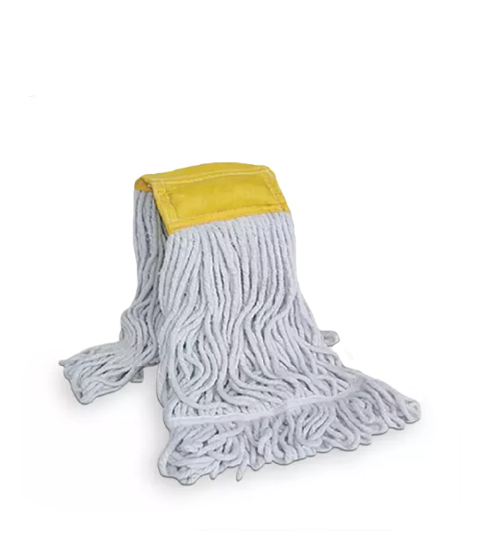 Mop Head  White Wideband Tube Loop Ends Replacement Refills 450g