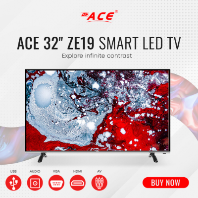 Ace 32 inch LED-808 ZE19 Full HD Smart TV-Android-HDR-Netflix-Youtube