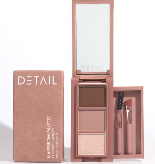 Detail Cosmetics Makebrow Palette in COCOA