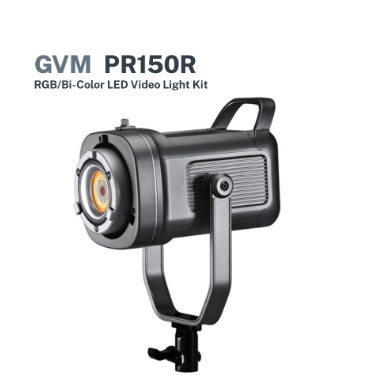 Gvm Pr150r Rgb/Bi-Color Led Video Light Kit With Softbox