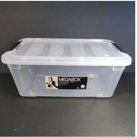 Megabox Storage Box 12L Clear