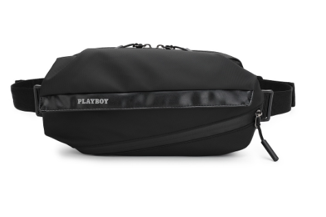 Playboy Men Chest Bag / Waist Plt 8003 Black
