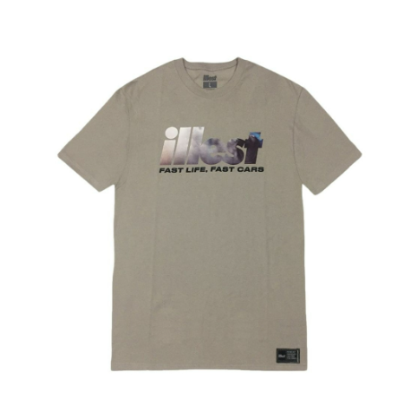 Illest Fast Life Short Sleeves Natural Tee