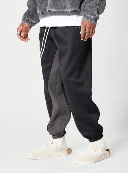 SUMWON Jogger With Contrast Panels