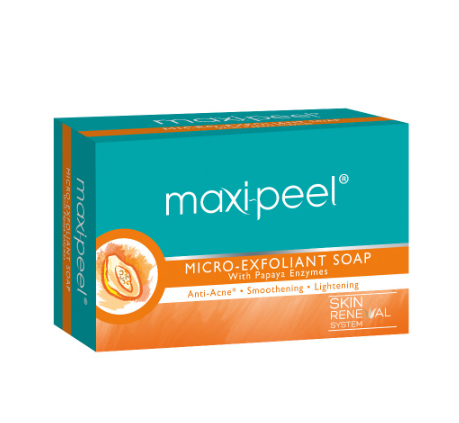 MAXI PEEL Micro Exfoliant Soap Papaya Enzymes 90G