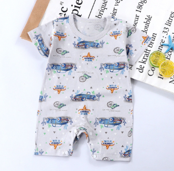 MCMQ Cartoon Cotton Baby Romper Baby Onesies Baby clothes 66cm