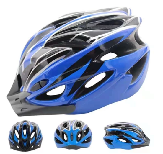 Cycling Helmet One-Piece Bicycle Folding Helmet Bicycle Helmet Men and Women Light Helmet Mountain H3