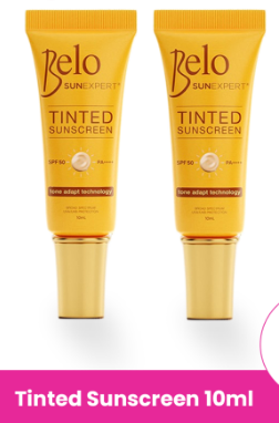 Belo SunExpert Tinted Sunscreen SPF50 PA++++ 10mL 2-PC