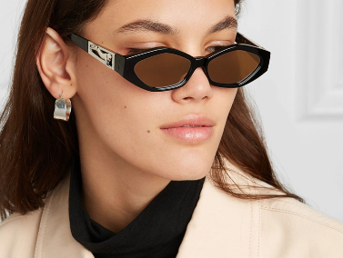 Retro Ladies Sunglasses Small Frame UV Protection Fashion Cat Eye Sun Eyeglasses for Women Outdoor Eyewear Female