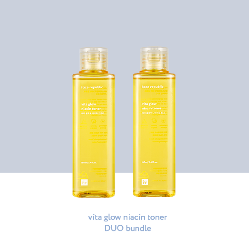 Face Republic Vita Glow Niacin Toner Duo Bundle